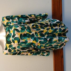 🌸 EVRI Leaf Print Women's Top